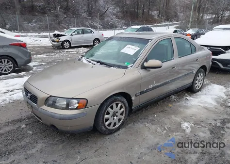 2001 Volvo S60 2.4 from USA, damaged, VIN YV1RS61R312027243
